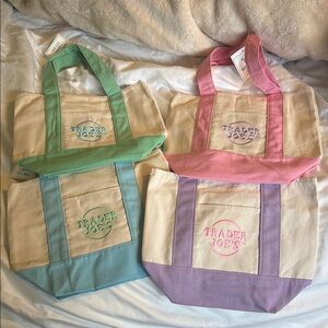 Trader Joe’s mini totes spring edition